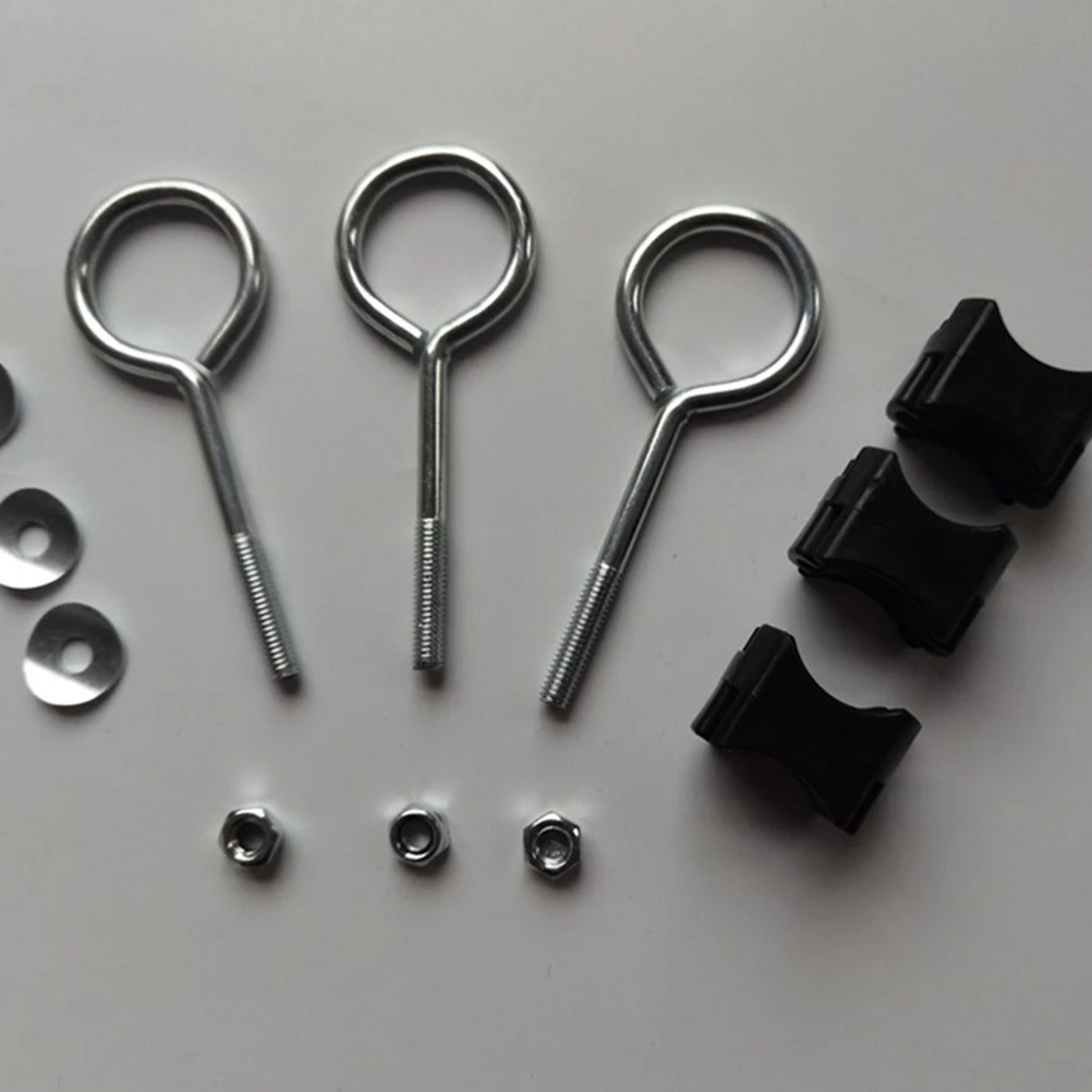 8 PCS Replacement Trampoline Parts Stability Tool Kid Swing Repair Kit Screw Fitness
8 PCS Replacement Trampoline Parts Stability Tool Kid Swing Repair Kit Screw Fitness