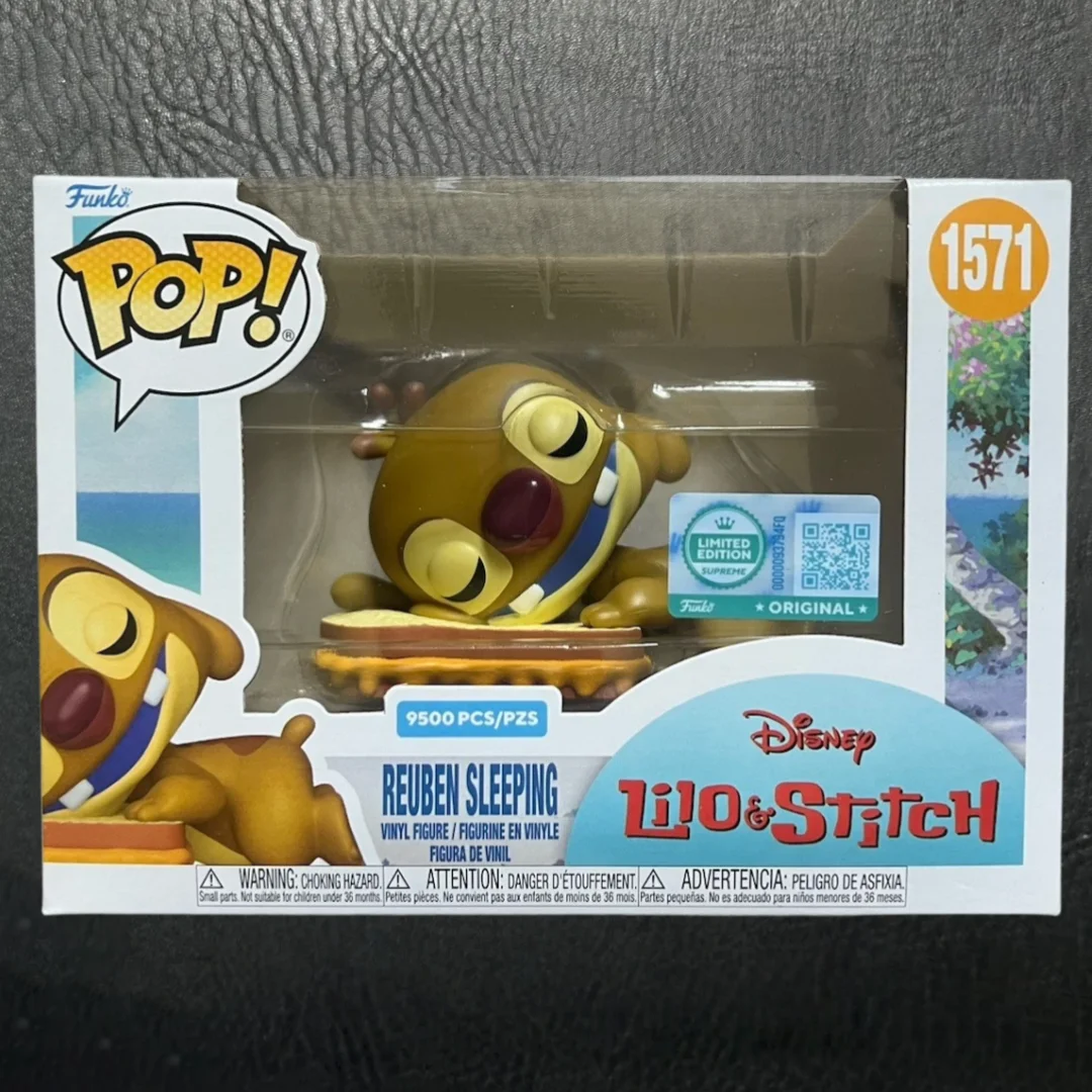 Ruben Sleeping 1573 (9500 шт.) Рисунок Funko Pop Disney Аниме Лило и Стич Коллекционная ограниченная серия Украшение Модель Игрушка в подарок
Ruben Sleeping 1573 (9500 шт.) Рисунок Funko Pop Disney Аниме Лило и Стич Коллекционная ограниченная серия Украшение Модель Игрушка в подарок