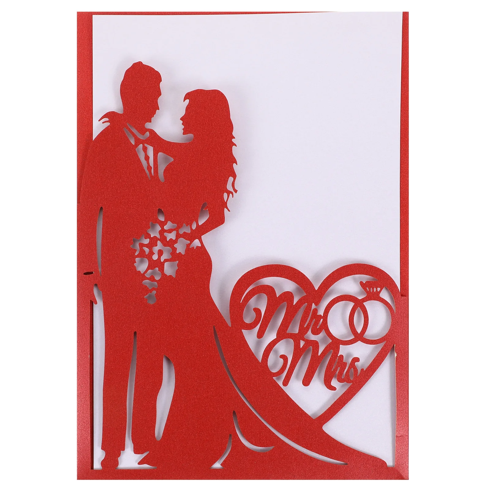 10 Pcs Red Creative Wedding Invitation Cards Hollow Design Greeting Cards for Valentine Anniversary Party Decorations
10 Pcs Red Creative Wedding Invitation Cards Hollow Design Greeting Cards for Valentine Anniversary Party Decorations