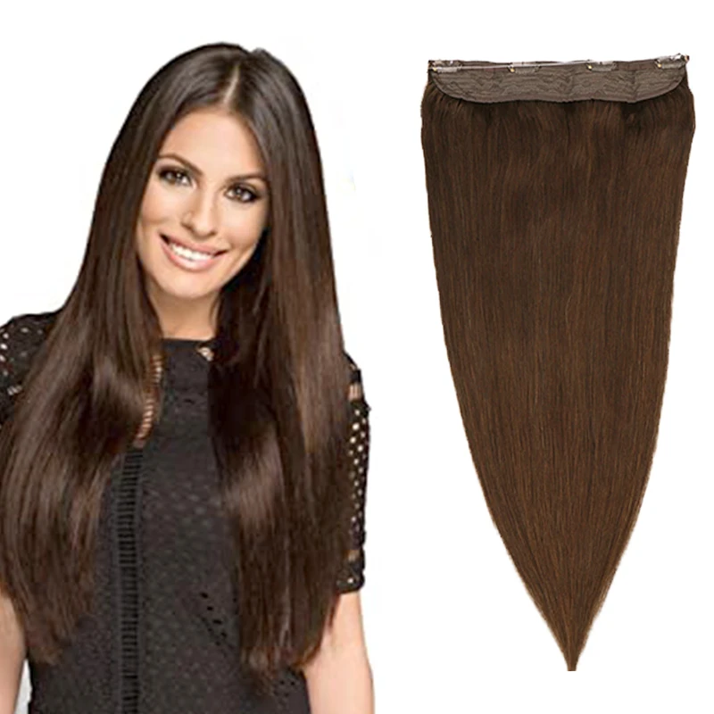 Brazilian Hair Extensions Real Human Hair Color #2 Straight Invisible Fish Line Hair Extensions
Brazilian Hair Extensions Real Human Hair Color #2 Straight Invisible Fish Line Hair Extensions