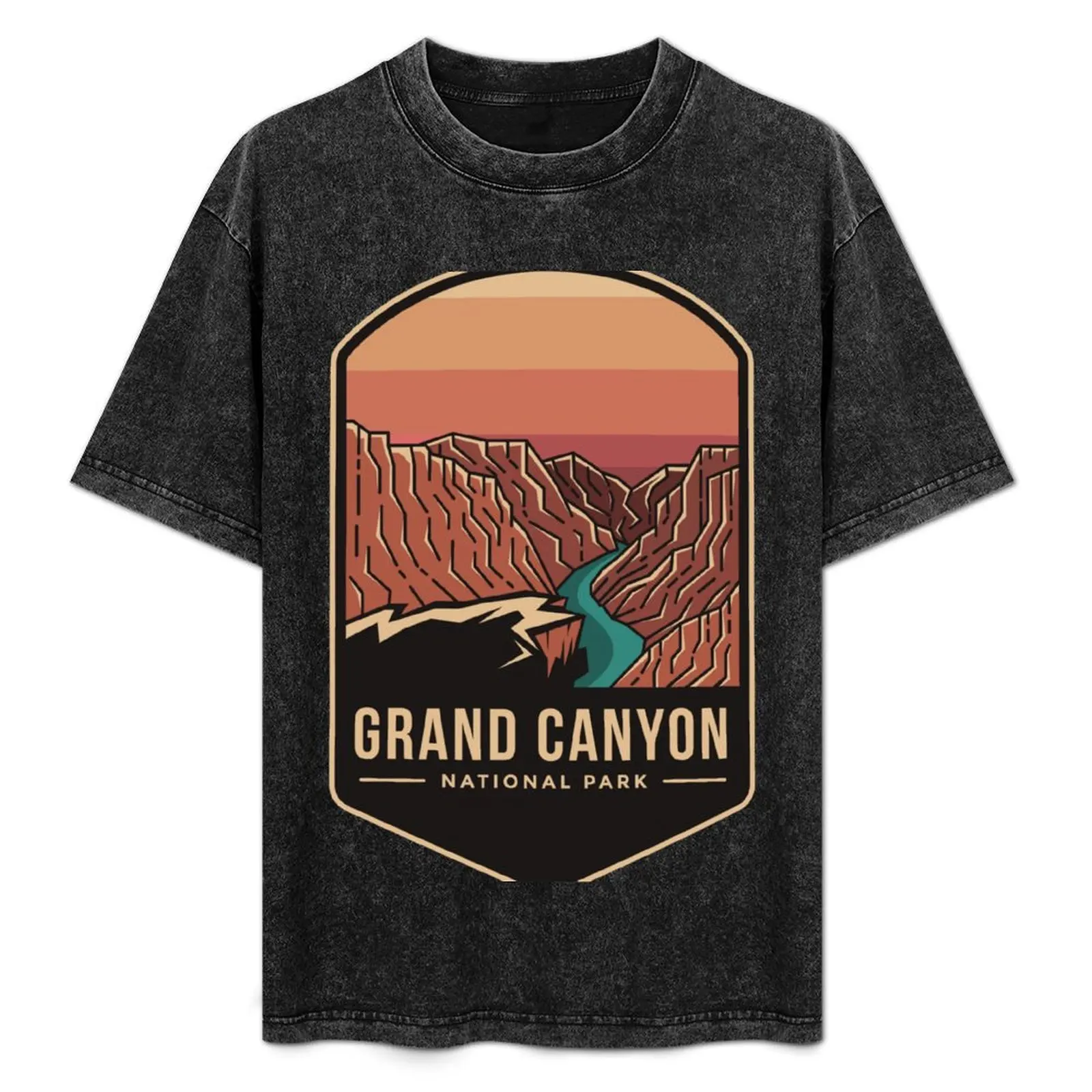 Grand Canyon National Park Badge T-Shirt quick-drying T-shirts man hippie clothes blanks mens t shirts
Grand Canyon National Park Badge T-Shirt quick-drying T-shirts man hippie clothes blanks mens t shirts