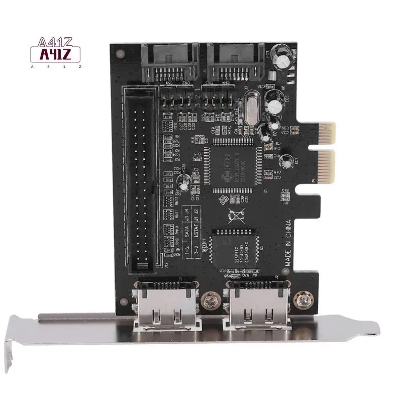 A41Z-PCI To SATA Controller PCI To Ide PCI-E To 2Sata IDE Jmb363 Disk Array Card Express Expansion Card Adapter
A41Z-PCI To SATA Controller PCI To Ide PCI-E To 2Sata IDE Jmb363 Disk Array Card Express Expansion Card Adapter