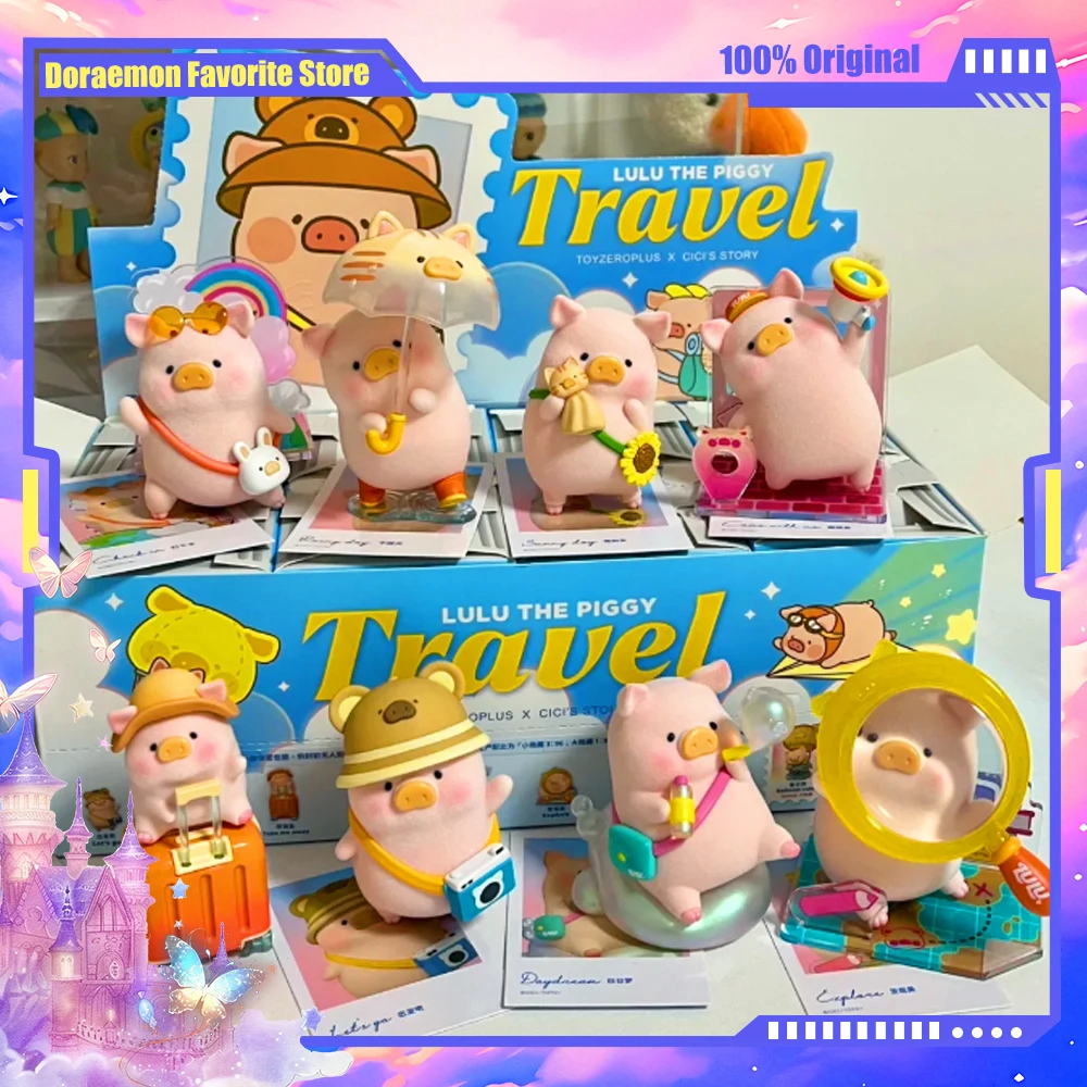 Lulu The Pig Travel Series Blind Box Kawaii Piggy Anime Figure Cute Doll Bag Room Ornament Collection Model Toys Birthday Gifts
Lulu The Pig Travel Series Blind Box Kawaii Piggy Anime Figure Cute Doll Bag Room Ornament Collection Model Toys Birthday Gifts
