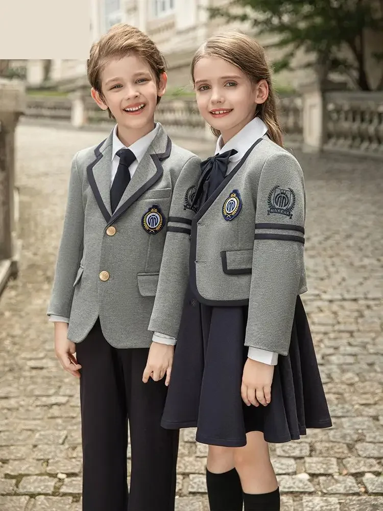 Children Korean Japanese Kindergarten Primary School Uniform Boy Girl Academic Students Chorus Performance Clothing Suits
Children Korean Japanese Kindergarten Primary School Uniform Boy Girl Academic Students Chorus Performance Clothing Suits