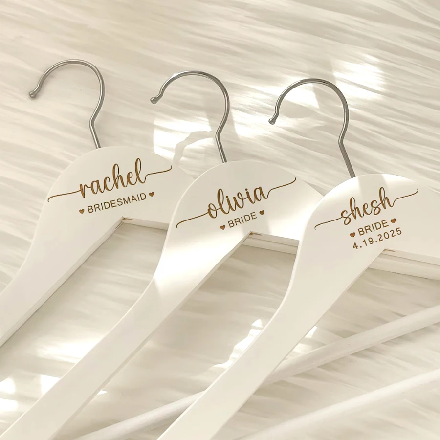 Personalized Wedding Hanger Wooden Clothes Hangers, White Wooden Hangers, Black Wooden Hangers, Bride Hanger, Bridesmaid Hangers
Personalized Wedding Hanger Wooden Clothes Hangers, White Wooden Hangers, Black Wooden Hangers, Bride Hanger, Bridesmaid Hangers