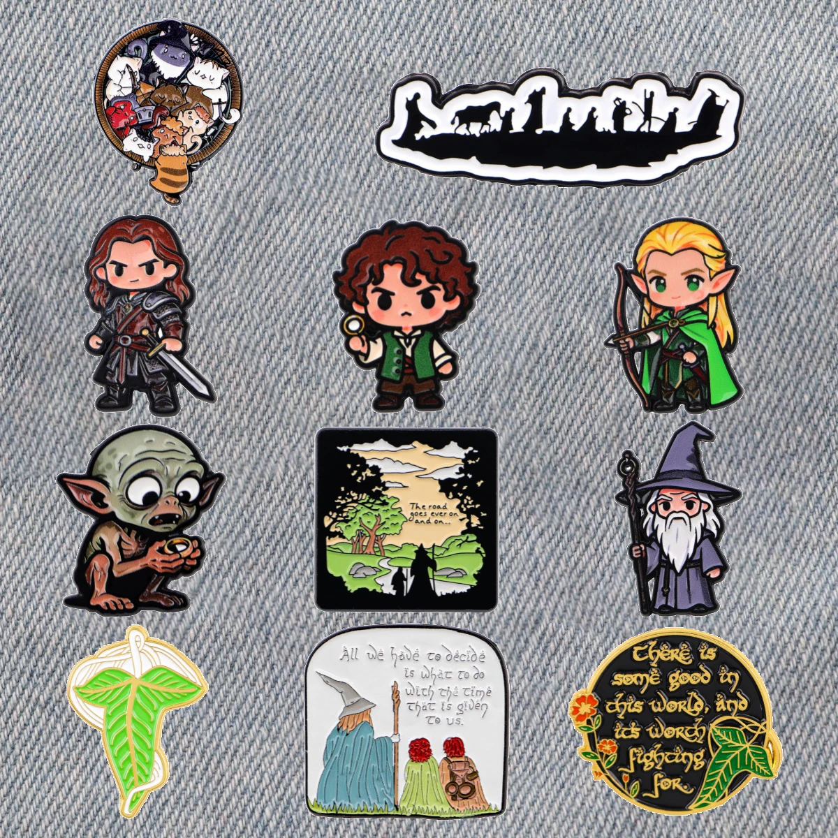 Cool Movie Figures Enamel Pins Leaf Brooch Lapel Pin Badge on Backpack Clothing Accessories Fashion Jewelry Fans Gifts
Cool Movie Figures Enamel Pins Leaf Brooch Lapel Pin Badge on Backpack Clothing Accessories Fashion Jewelry Fans Gifts