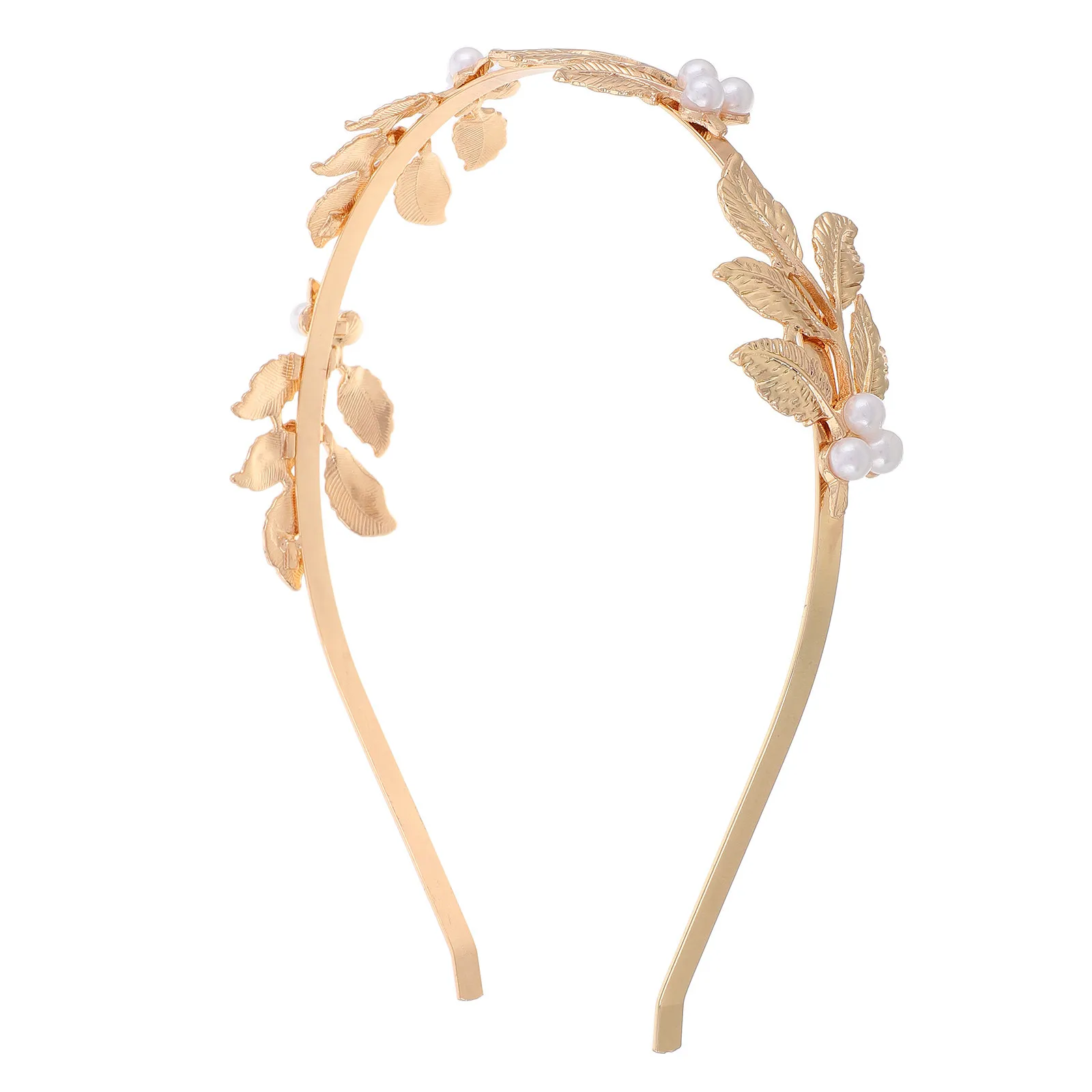2Pcs Luxurious Baroque Gold Pearl Leaf Wedding Headband Vintage Bridal Hair Vine Tiara Style Hairpiece for Bride Bridesmaid
2Pcs Luxurious Baroque Gold Pearl Leaf Wedding Headband Vintage Bridal Hair Vine Tiara Style Hairpiece for Bride Bridesmaid
