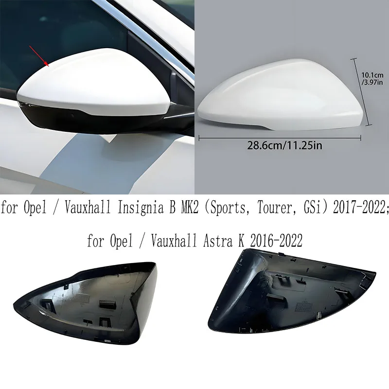 Rearview mirror housing - suitable for Opel / Vauxhall Insignia B MK2 / Astra K rearview mirror covers
Rearview mirror housing - suitable for Opel / Vauxhall Insignia B MK2 / Astra K rearview mirror covers