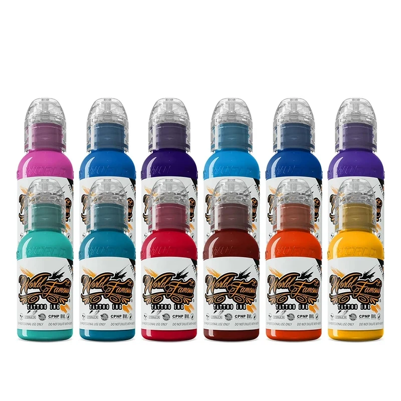 17Colors 15ML Tattoo Ink Pigment Body Color Drawing Art Tattoo Ink Semi-permanent Makeup Tattoo Supplies for Tattoo Artists
17Colors 15ML Tattoo Ink Pigment Body Color Drawing Art Tattoo Ink Semi-permanent Makeup Tattoo Supplies for Tattoo Artists