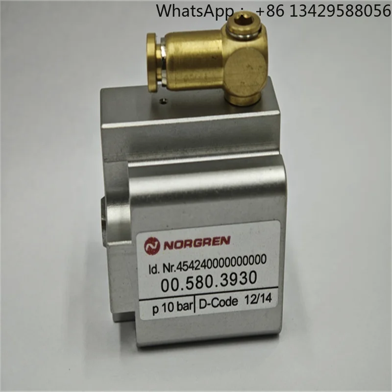 6 Pieces 00.580.3930 SM74 Automatic Plate Loading Air Cylinder for Offset Printing Machine Spare Parts
6 Pieces 00.580.3930 SM74 Automatic Plate Loading Air Cylinder for Offset Printing Machine Spare Parts