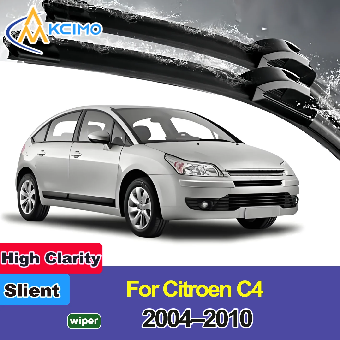 2PCS New Wiper Blades for Citroen C4 2004-2010 Citroën C-Triomphe Citroën C-Quatrè Front Windshield Auto Wipers Blade Windscreen
2PCS New Wiper Blades for Citroen C4 2004-2010 Citroën C-Triomphe Citroën C-Quatrè Front Windshield Auto Wipers Blade Windscreen