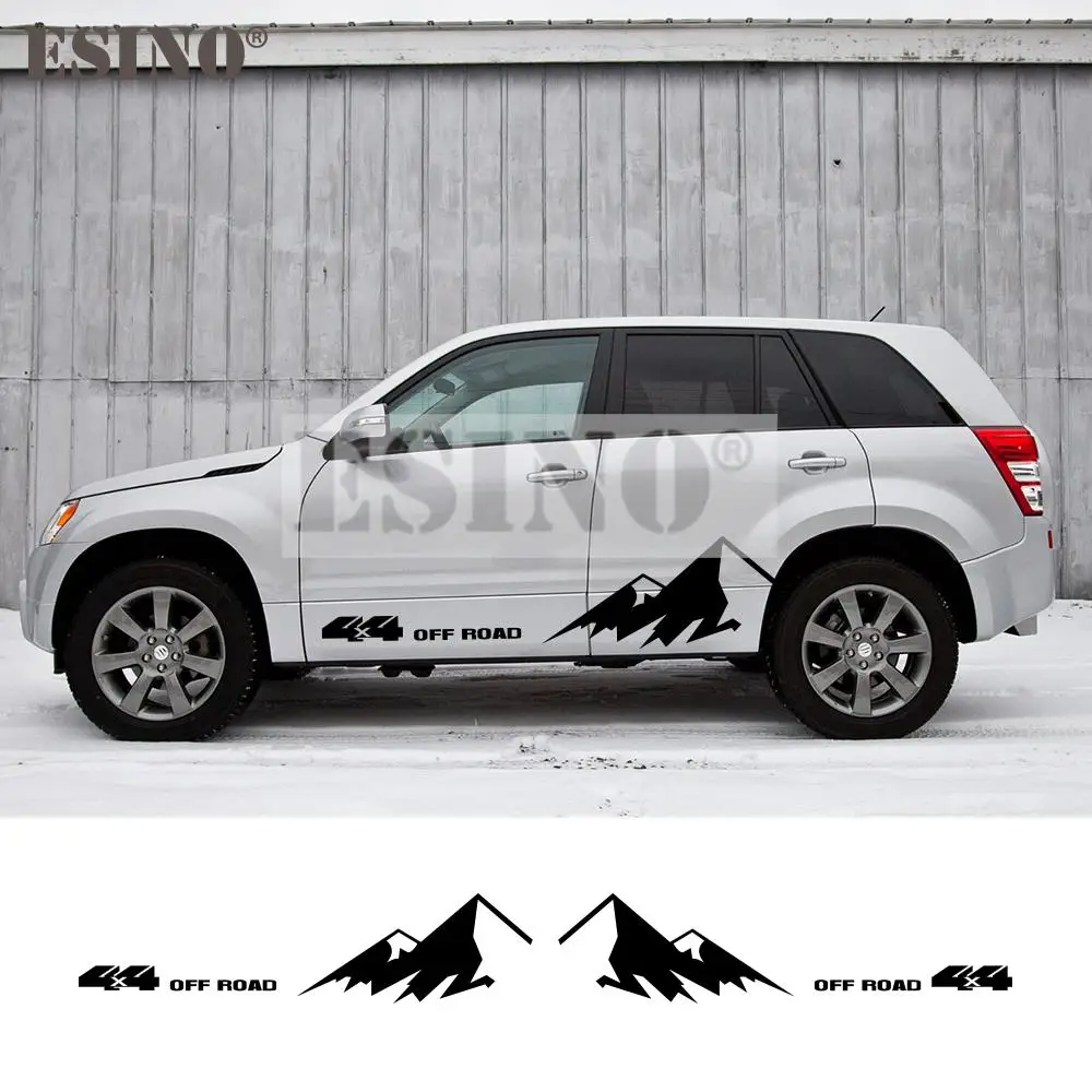 2 x Car Styling Door Body Decals PVC Stickers 4 x 4 OFF ROAD Climber Graphics TUNING Auto Accessories For Suzuki Grand Vitara
2 x Car Styling Door Body Decals PVC Stickers 4 x 4 OFF ROAD Climber Graphics TUNING Auto Accessories For Suzuki Grand Vitara