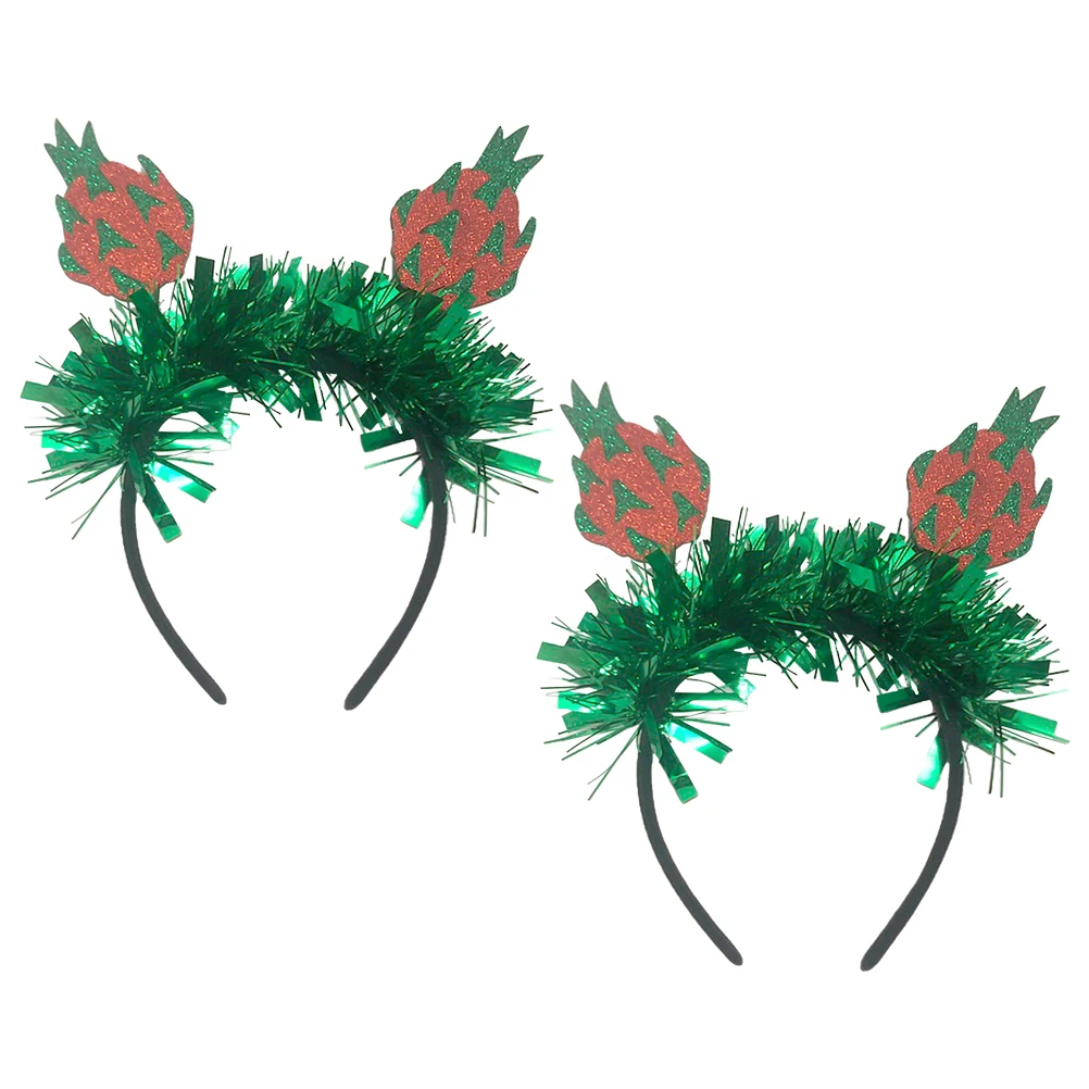 2Pcs Dragon Fruit Hair Hoop Party Decoration Headwear Creative Hairband Flexible for Women Girls Birthday Wedding
2Pcs Dragon Fruit Hair Hoop Party Decoration Headwear Creative Hairband Flexible for Women Girls Birthday Wedding