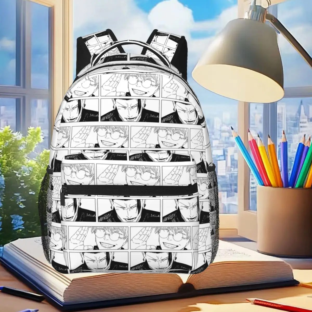 Gojo And Geto Backpack Student Boys Girls BookBag Children School Bag Computer Shoulder Bags for Men Women
Gojo And Geto Backpack Student Boys Girls BookBag Children School Bag Computer Shoulder Bags for Men Women