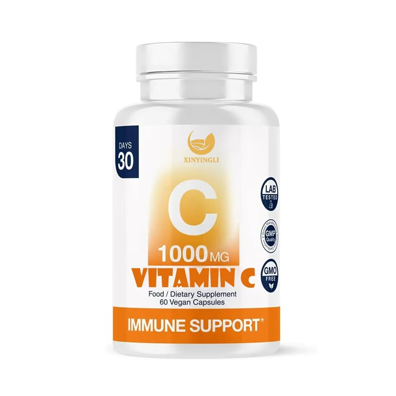 Vitamin C 1000mg high-efficiency capsule, immune support and antioxidant defense - vegan, non GMO, 60 capsules
Vitamin C 1000mg high-efficiency capsule, immune support and antioxidant defense - vegan, non GMO, 60 capsules