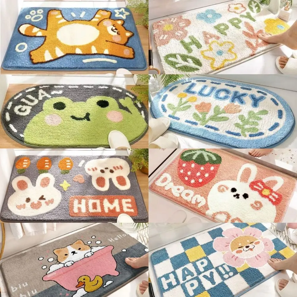 New Cartoon Cashmere Floor Mat Absorbent Non-Slip Entrance Door Mat Soft Wear-resistant Plush Floor Carpet for Home
New Cartoon Cashmere Floor Mat Absorbent Non-Slip Entrance Door Mat Soft Wear-resistant Plush Floor Carpet for Home