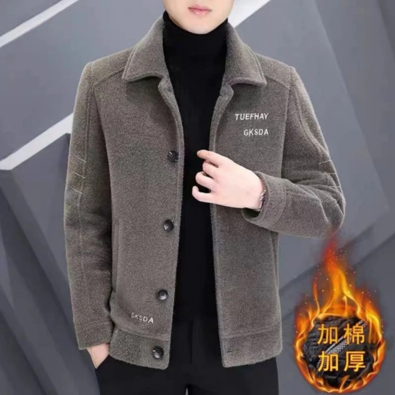 High Quality 2024 Spring Autumn Fashion Solid Color Wool Coat Men's Casual Plus Large Size Classic Jacket Men's Clothing
High Quality 2024 Spring Autumn Fashion Solid Color Wool Coat Men's Casual Plus Large Size Classic Jacket Men's Clothing