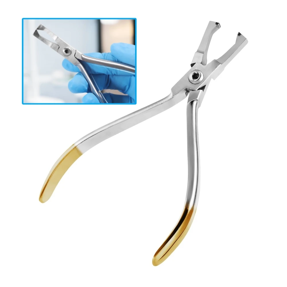 Orthodontic Bracket Removal Pliers, Posterior Anterior Teeth Bracket Removal Pliers, Straight Bracket Gripper Plier
Orthodontic Bracket Removal Pliers, Posterior Anterior Teeth Bracket Removal Pliers, Straight Bracket Gripper Plier