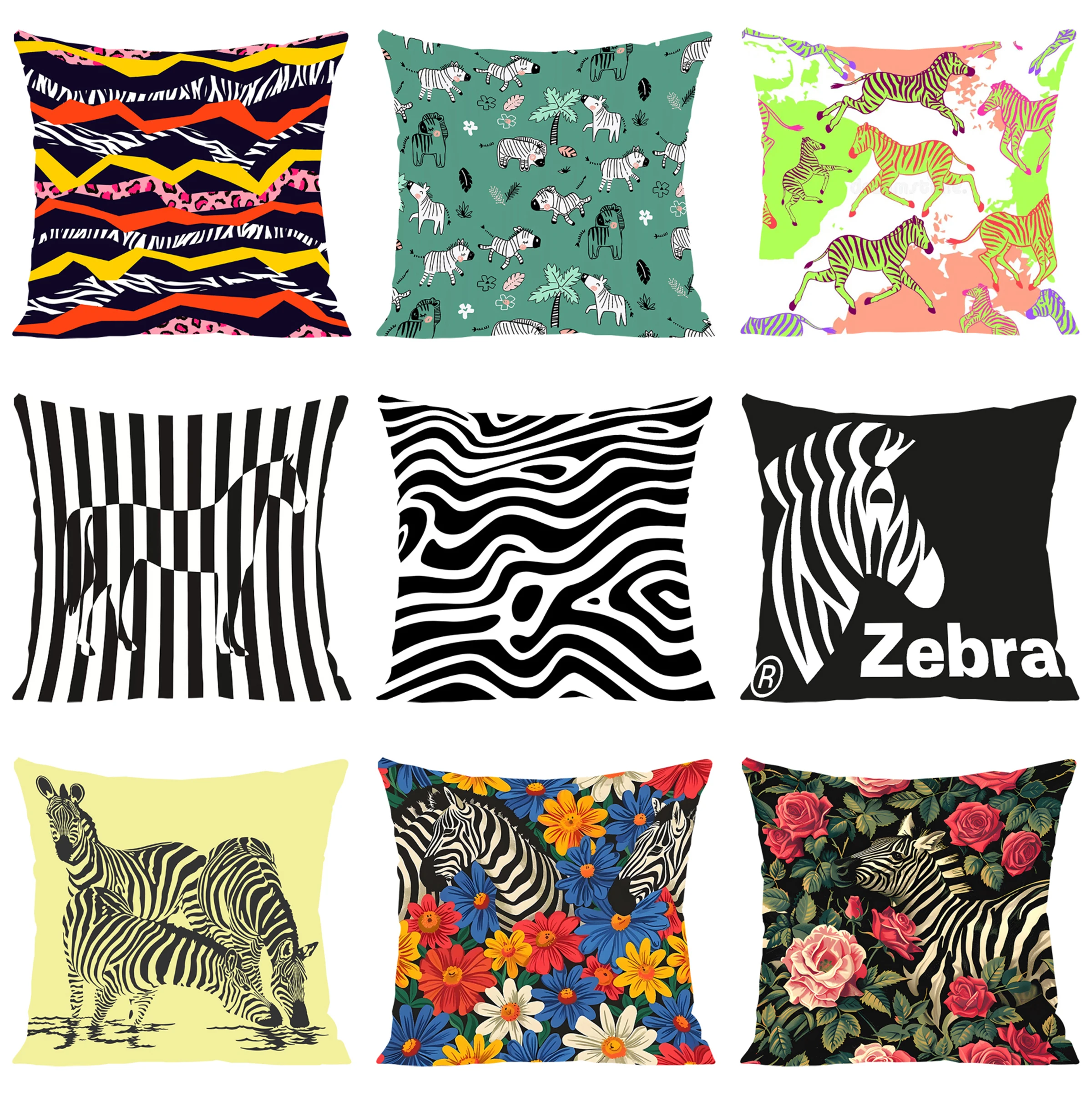 Zebra Print Home Decoration Cushion Cover 50x50 Bed Pillowcases Pillowcase 45*45 Aesthetic Room Decoration 45x45 Cushions Cover
Zebra Print Home Decoration Cushion Cover 50x50 Bed Pillowcases Pillowcase 45*45 Aesthetic Room Decoration 45x45 Cushions Cover