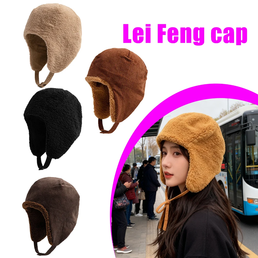1 Pcs Outdoor Winter Hat 2025 Warm With Earmuff For Adults Cycling Riding Camping Fishing Windproof Thickened Plush Warm Caps
1 Pcs Outdoor Winter Hat 2025 Warm With Earmuff For Adults Cycling Riding Camping Fishing Windproof Thickened Plush Warm Caps