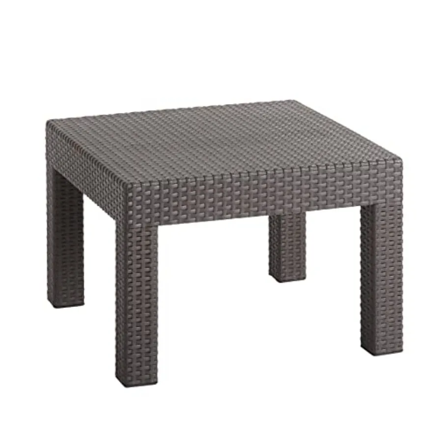 Patio Coffee Table Resin Outdoor Side Table Square End Table22.8in Mocha
Patio Coffee Table Resin Outdoor Side Table Square End Table22.8in Mocha