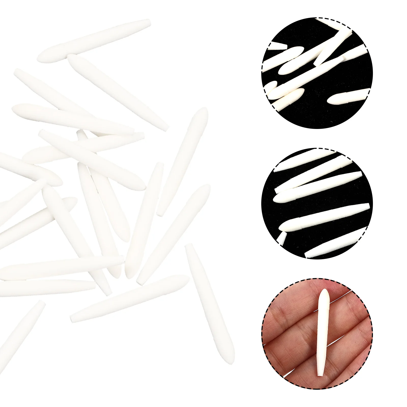 25 Pcs Paint Pen Refill Marker Nibs Tips Replacement White Whiteboard Points Replaceable
25 Pcs Paint Pen Refill Marker Nibs Tips Replacement White Whiteboard Points Replaceable