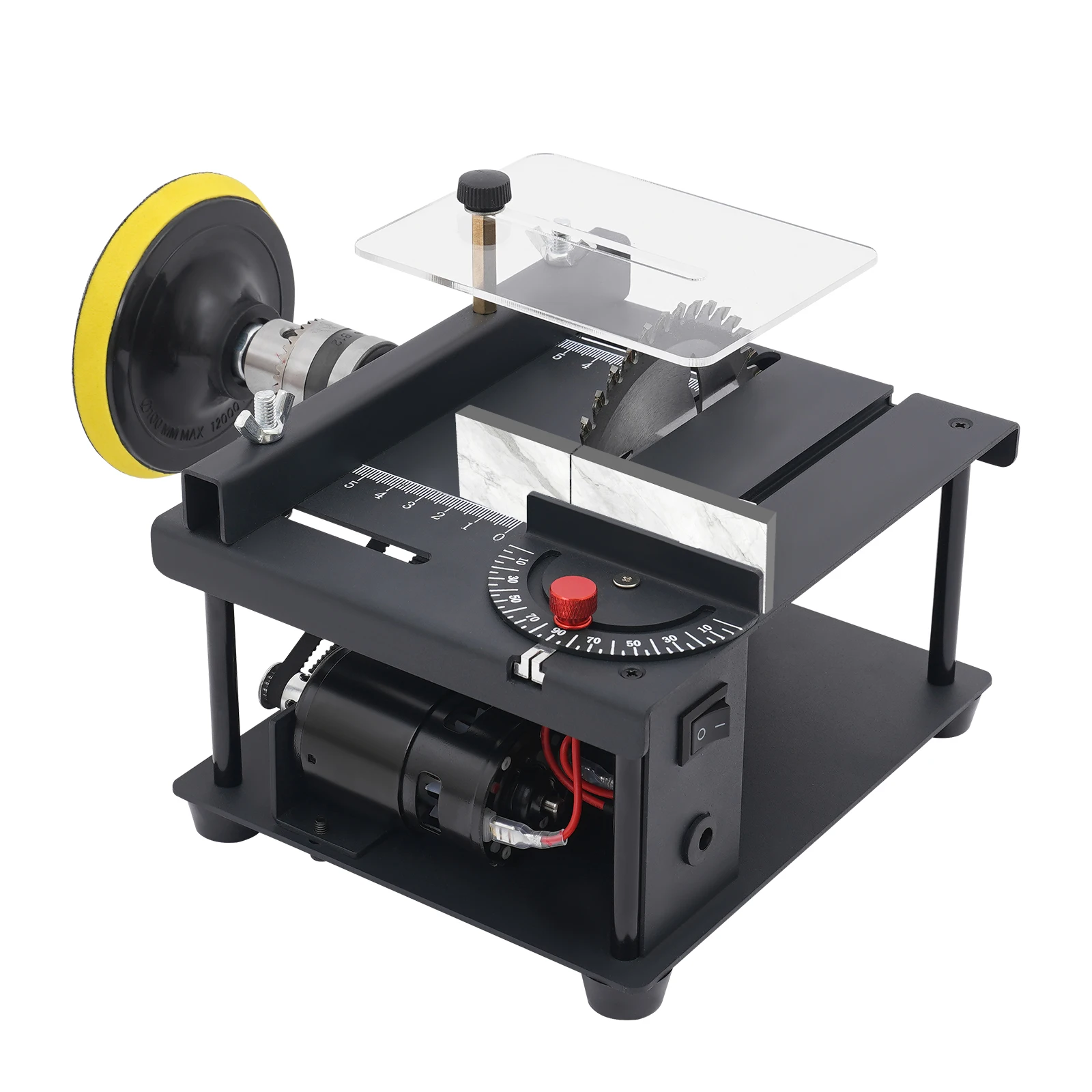 200w Cutting Tool Machine 10000rpm 0-90° Anglescold-Rolled Steel Us Plug Suitable For Wood Acrylic Plastic Aluminum Alloy
200w Cutting Tool Machine 10000rpm 0-90° Anglescold-Rolled Steel Us Plug Suitable For Wood Acrylic Plastic Aluminum Alloy