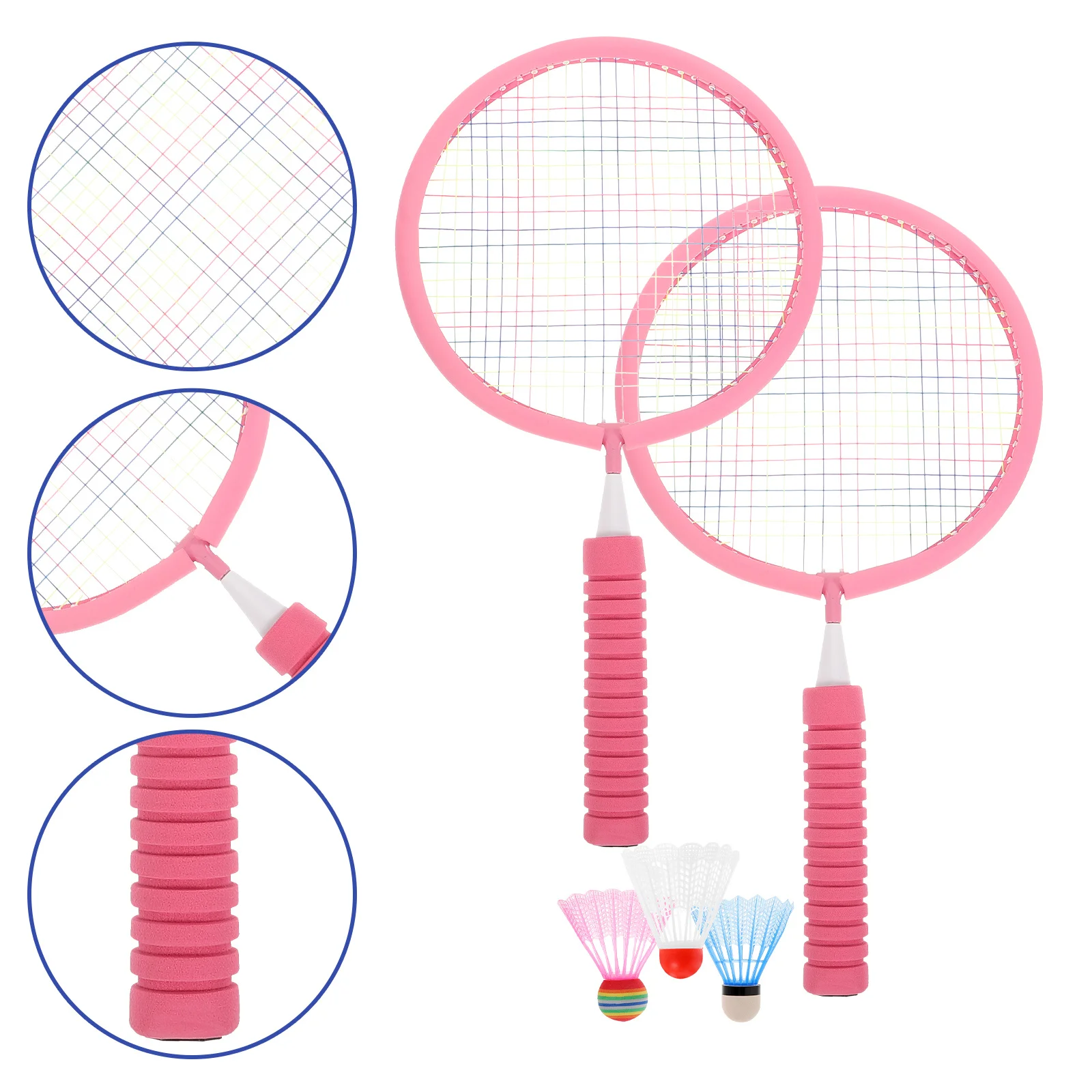 Badminton Racket with Balls Kind Sports Game Playthings Equipment Rosy Childrens Rackets for Brackets
Badminton Racket with Balls Kind Sports Game Playthings Equipment Rosy Childrens Rackets for Brackets