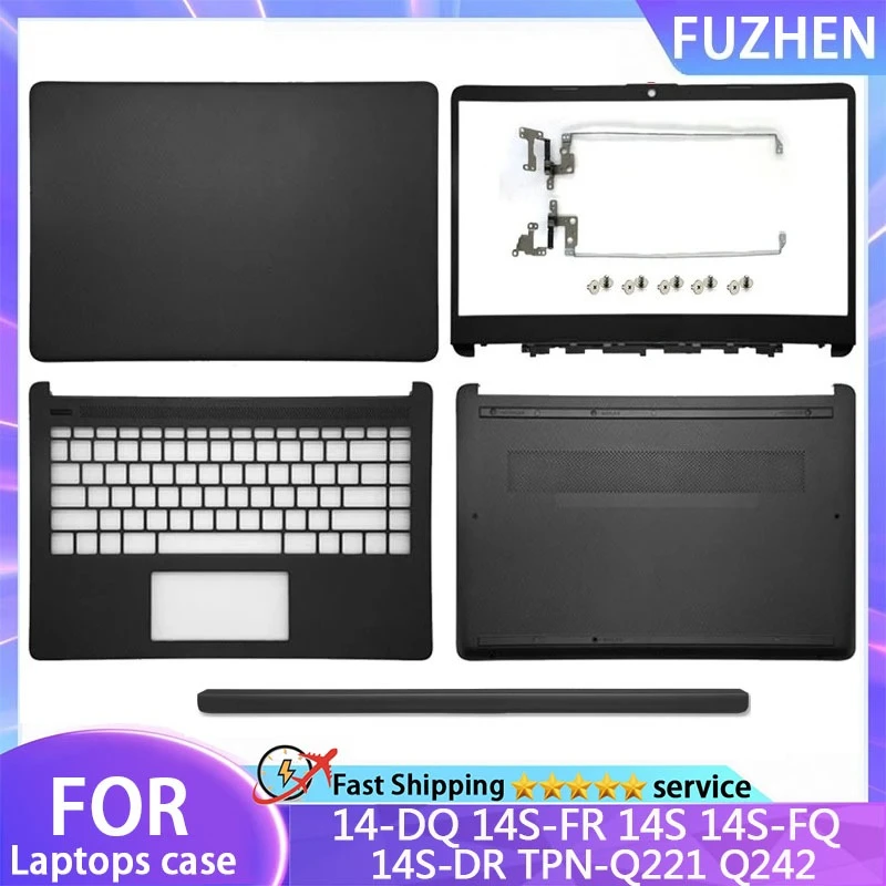 For 14-DQ 14S-FR 14S 14S-FQ 14S-DR TPN-Q221 Q242 Screen Back Cover frame Front Bezel Palm Rest upper Lower Cover hinge cover
For 14-DQ 14S-FR 14S 14S-FQ 14S-DR TPN-Q221 Q242 Screen Back Cover frame Front Bezel Palm Rest upper Lower Cover hinge cover