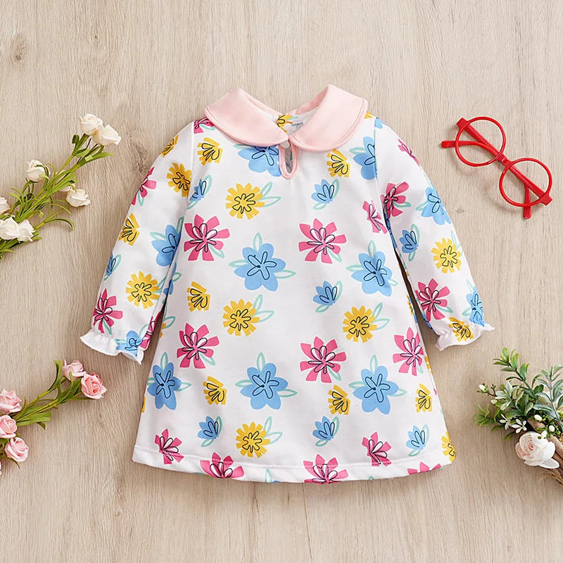 2024 New Style Dress Baby Girl Children Kid Floral Print Clothes Long Sleeve Spring and Autumn Soft Trendy Hipster Lovely Casual
2024 New Style Dress Baby Girl Children Kid Floral Print Clothes Long Sleeve Spring and Autumn Soft Trendy Hipster Lovely Casual