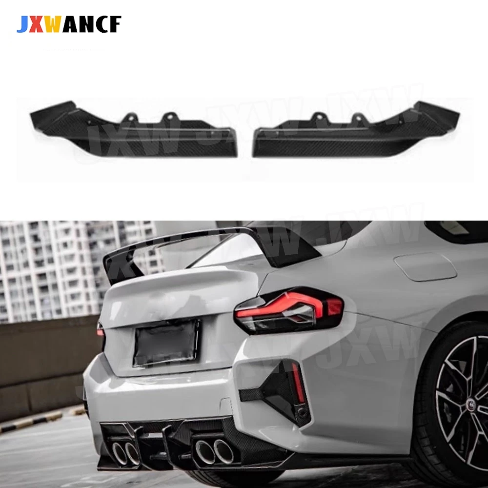 JXWANCF Real Dry Carbon Fiber Rear Flaps Apron for BMW M2 G87 2023+ S Style FRP Rear Splitters Canard Car
JXWANCF Real Dry Carbon Fiber Rear Flaps Apron for BMW M2 G87 2023+ S Style FRP Rear Splitters Canard Car