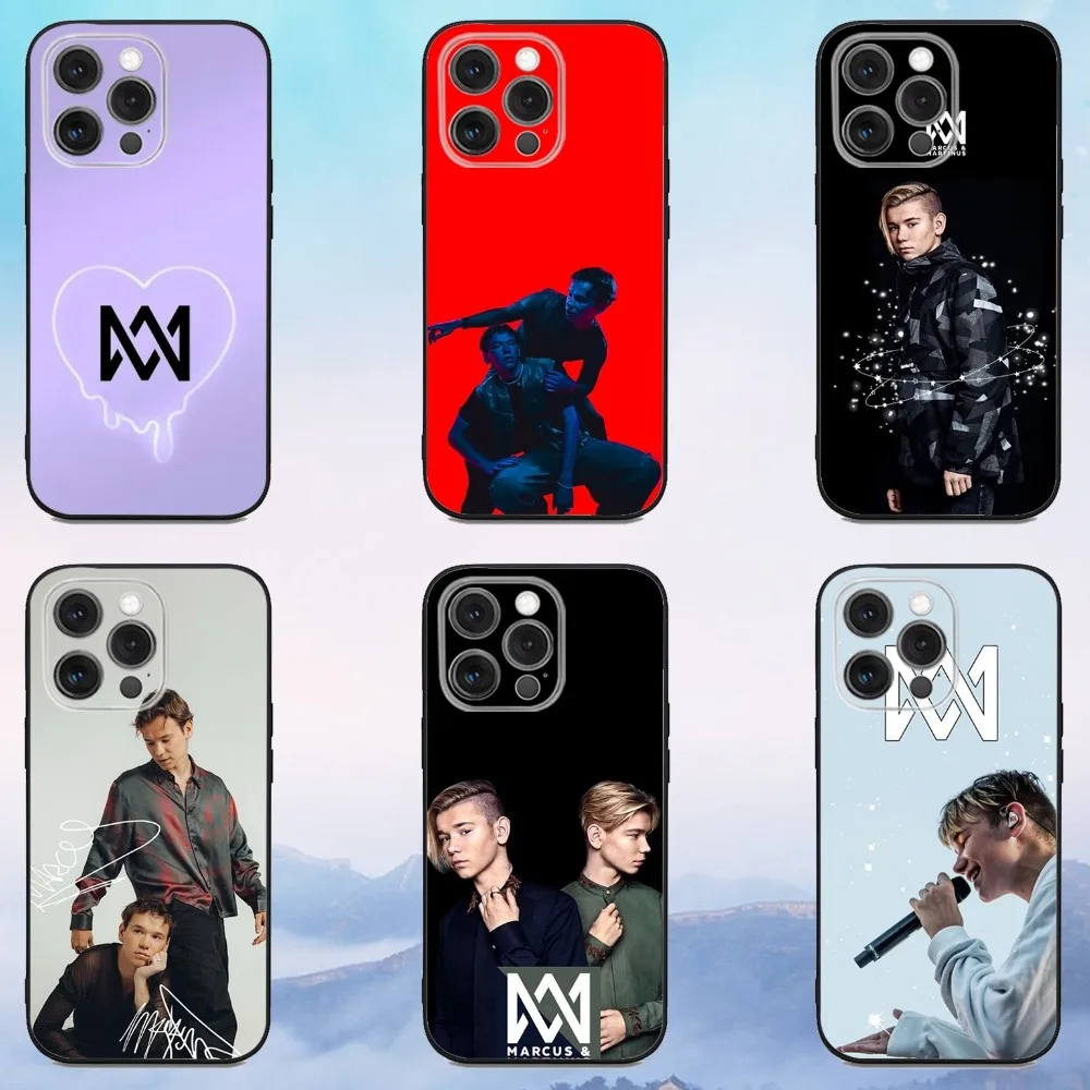 M-Marcus and M-Martinus Phone Case For iPhone 16e,16,15,14,13,12,11,Pro,X,XS,Max,XR,Plus,Mini Soft Black Cover
M-Marcus and M-Martinus Phone Case For iPhone 16e,16,15,14,13,12,11,Pro,X,XS,Max,XR,Plus,Mini Soft Black Cover