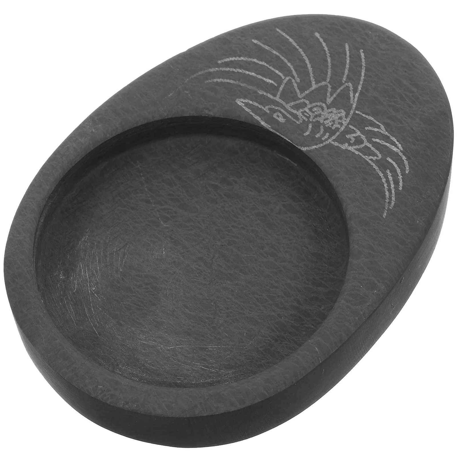 Round Sumi Ink Dish Japanese Inkwell Calligraphy Student Inkstone Inkslab for Writing The Four Treasures of Study Holder
Round Sumi Ink Dish Japanese Inkwell Calligraphy Student Inkstone Inkslab for Writing The Four Treasures of Study Holder