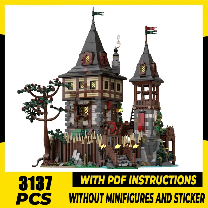 Moc Building Blocks Bear Lord`s Castle Model Technology Brick DIY Assembly Construction Medieval Castle Model Toy Holiday Gift
Moc Building Blocks Bear Lord`s Castle Model Technology Brick DIY Assembly Construction Medieval Castle Model Toy Holiday Gift