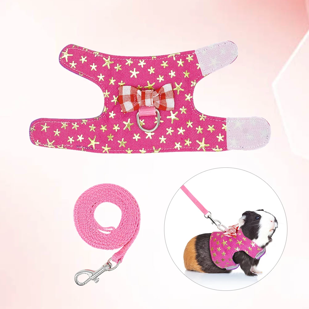 Small Pet Leash Harness Rabbit Collar Hamster Guinea Pig Bunny With Supplies Belt
Small Pet Leash Harness Rabbit Collar Hamster Guinea Pig Bunny With Supplies Belt