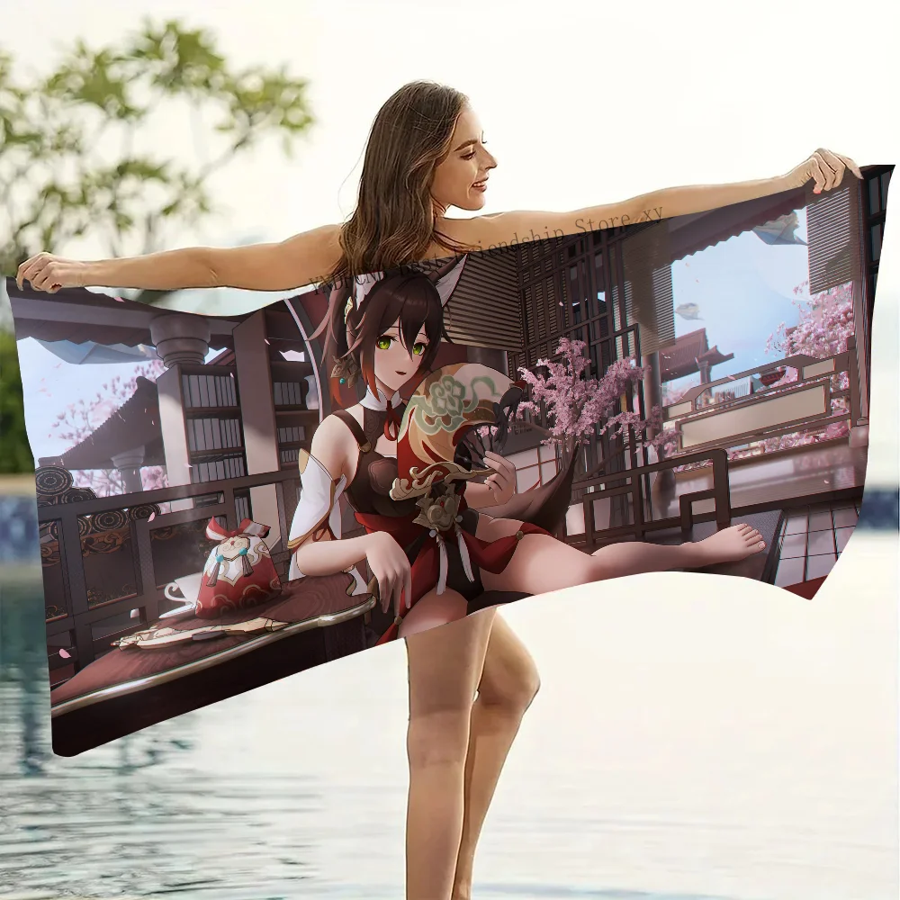 1PC Hutao HONKAI STAR RAIL Towel Microfiber Beach Towel Quick Dry Kids Beach Blanket Soft Unisex Camping Pool Towel
1PC Hutao HONKAI STAR RAIL Towel Microfiber Beach Towel Quick Dry Kids Beach Blanket Soft Unisex Camping Pool Towel