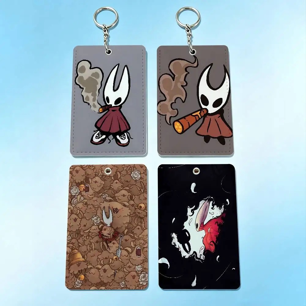 H-Hollow Knight S-Silksong Card Case Leather Card Holder Keychain Key Ring Door Access Tags ID Card Case Keychain
H-Hollow Knight S-Silksong Card Case Leather Card Holder Keychain Key Ring Door Access Tags ID Card Case Keychain