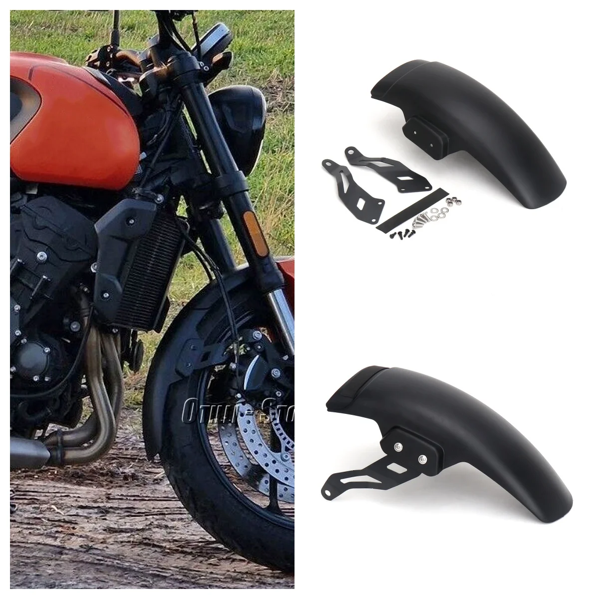 Motorcycle ABS Front Fender Extender 310mm For Trident660 trident TRIDENT Trident 660 2021-2024 Mudguard Extension Splash Guard
Motorcycle ABS Front Fender Extender 310mm For Trident660 trident TRIDENT Trident 660 2021-2024 Mudguard Extension Splash Guard