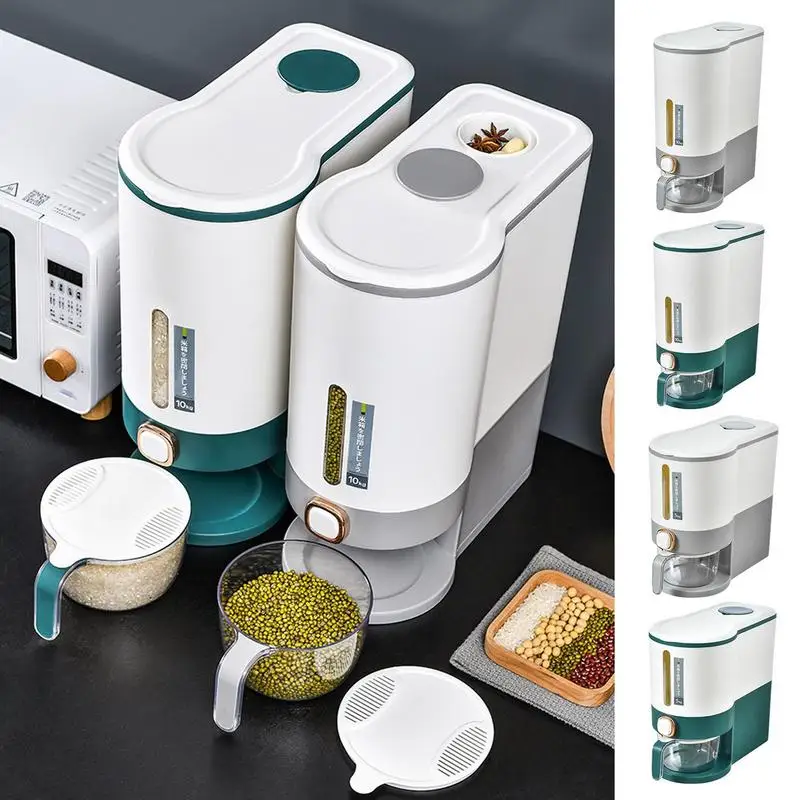 5kg/10kg Rice Storage Box Sealed Rice Dispenser Large Capacity Press Type Household Cereal Dispenser Bucket Kitchen OrganizerBox
5kg/10kg Rice Storage Box Sealed Rice Dispenser Large Capacity Press Type Household Cereal Dispenser Bucket Kitchen OrganizerBox