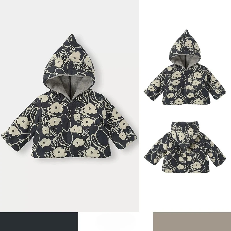 Children Coat BENE's New Autumn/Winter 2025 All-cotton Corduroy Printed Long-sleeved Hooded Cotton-padded Jacket for Girls
Children Coat BENE's New Autumn/Winter 2025 All-cotton Corduroy Printed Long-sleeved Hooded Cotton-padded Jacket for Girls