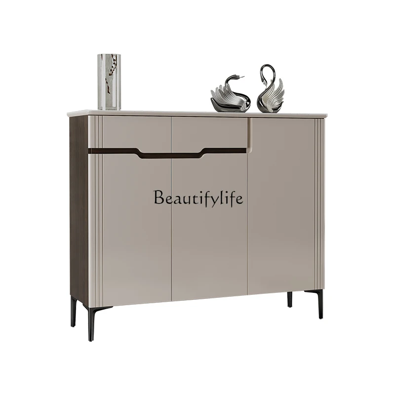*Light luxury rock slab shoe cabinet Home door Modern simple large-capacity balcony locker
*Light luxury rock slab shoe cabinet Home door Modern simple large-capacity balcony locker