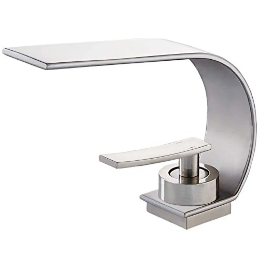 Modern Bathroom Faucet, Low Arc Brass Ceramic Valve Vanity Single Hole Bathroom Sink Faucet, Touch On Single Handle Hot and Col
Modern Bathroom Faucet, Low Arc Brass Ceramic Valve Vanity Single Hole Bathroom Sink Faucet, Touch On Single Handle Hot and Col