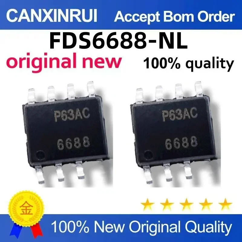 (5-100 pieces) Brand new FDS6688-NL FDS 6688 SOP8 in stock
(5-100 pieces) Brand new FDS6688-NL FDS 6688 SOP8 in stock