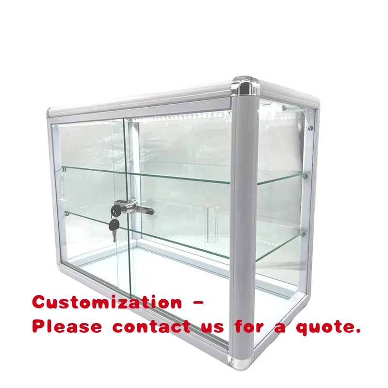 custom.Aluminum Display Table Top Tempered Glass Showcase with LED Lights
custom.Aluminum Display Table Top Tempered Glass Showcase with LED Lights