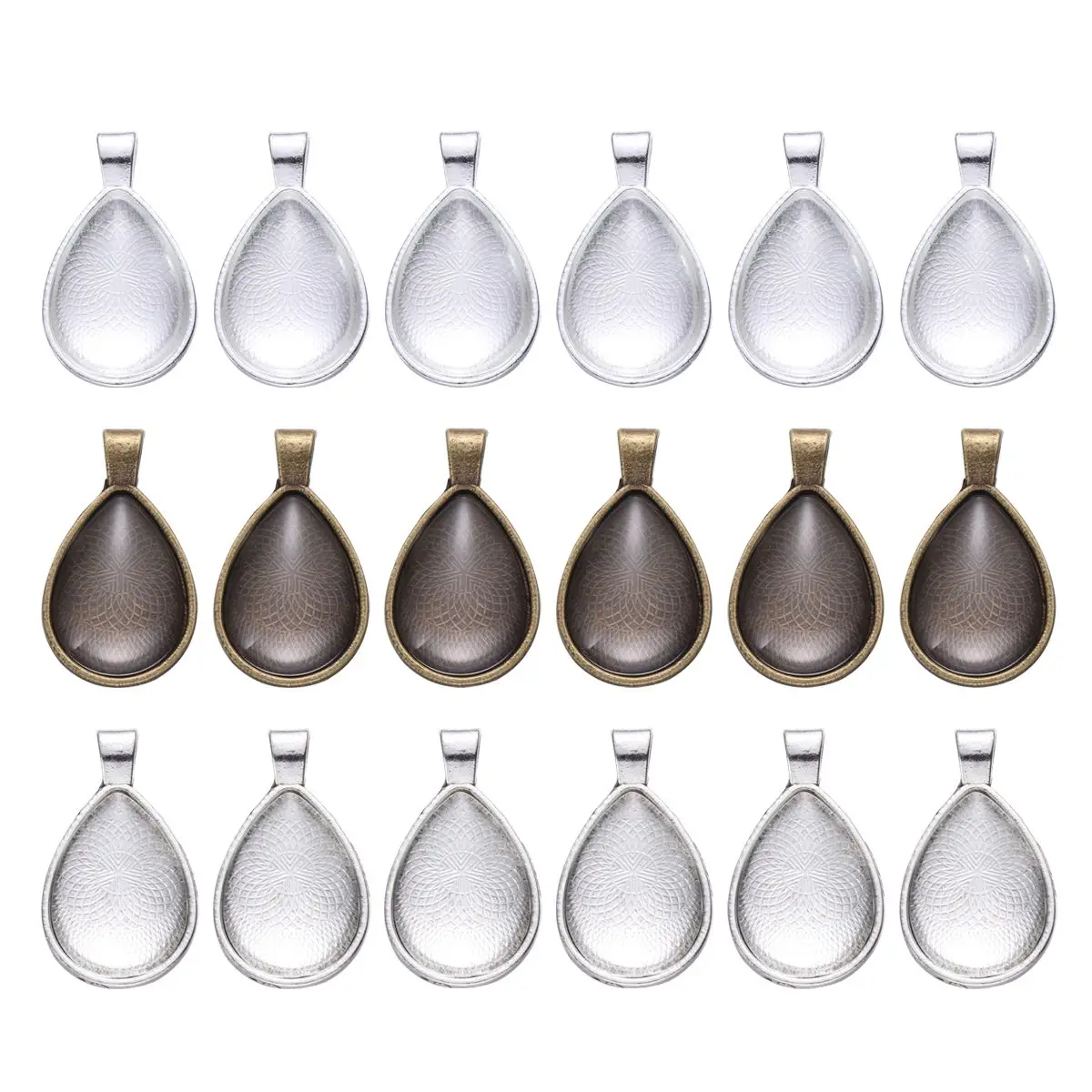 36 Pcs Tray Jewelry Accessories Teardrop Shape Copper Plating DIY Kits Photo Resin Crafts Bezel Bezel Pendant Tray Trays
36 Pcs Tray Jewelry Accessories Teardrop Shape Copper Plating DIY Kits Photo Resin Crafts Bezel Bezel Pendant Tray Trays