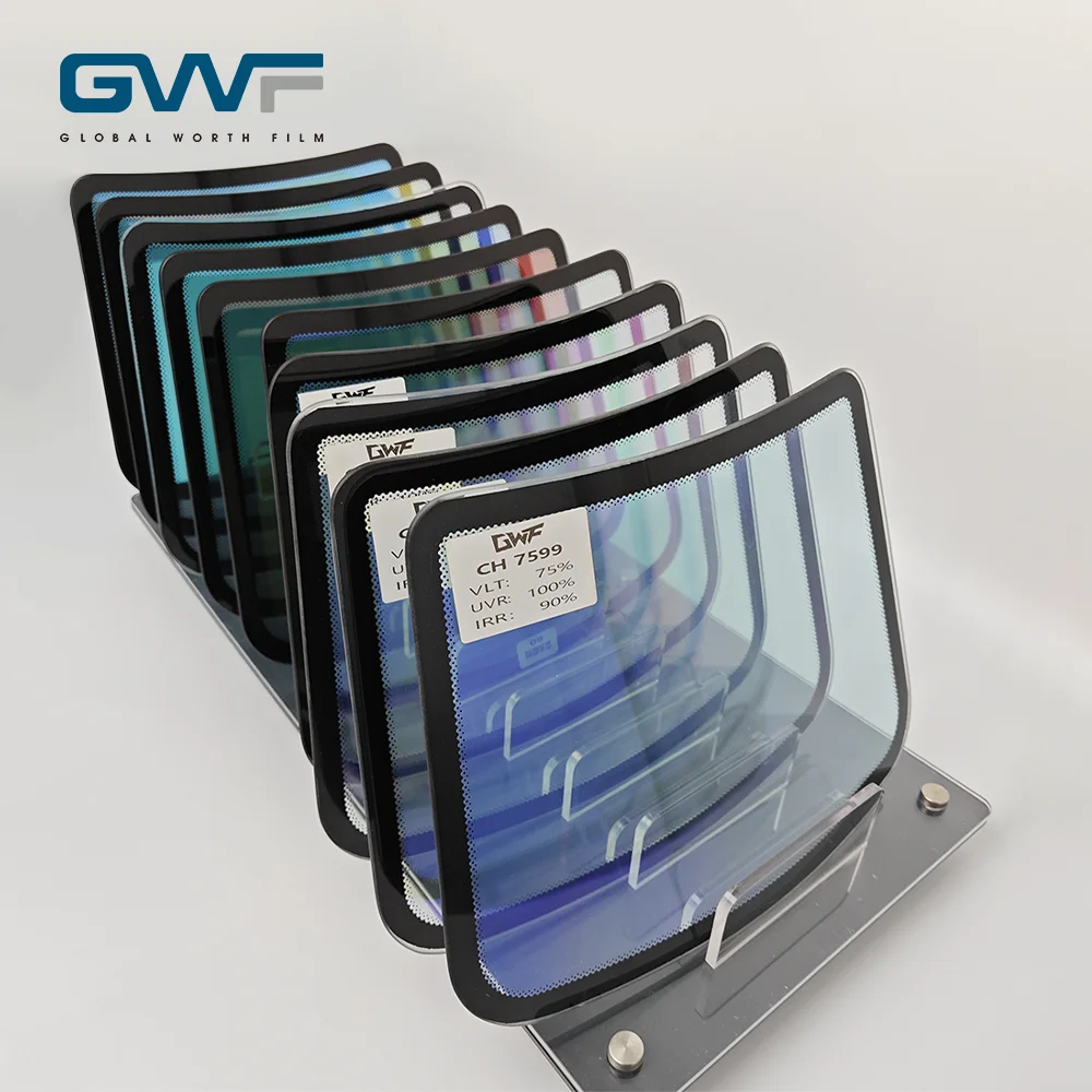 ATV Color Change Windshield Glass Tinted Film 64% VLT Self Adhesive Car Window Glass Chameleon Solar Film
ATV Color Change Windshield Glass Tinted Film 64% VLT Self Adhesive Car Window Glass Chameleon Solar Film