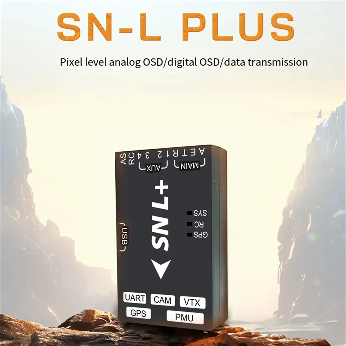 N97R SN-L+ SNL+ HD OSD MAVLINK Flight Controller BN220 GPS Combo Set for FPV Air Unit RC Airplane Fixed-Wing Drones
N97R SN-L+ SNL+ HD OSD MAVLINK Flight Controller BN220 GPS Combo Set for FPV Air Unit RC Airplane Fixed-Wing Drones