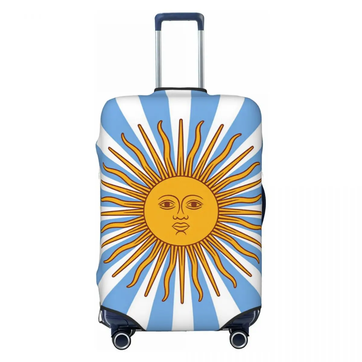Radial Sunburst Argentina Flag Sun Of May Center Suitcase Cover Useful Business Protector Luggage Supplies Holiday
Radial Sunburst Argentina Flag Sun Of May Center Suitcase Cover Useful Business Protector Luggage Supplies Holiday