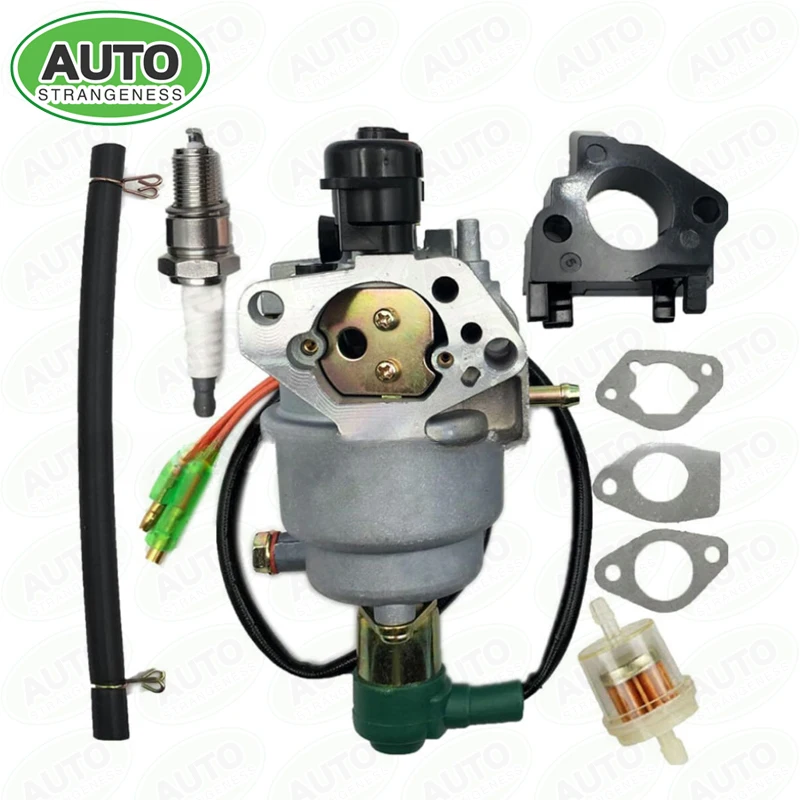 1 Pcs Carburetor Carb Fit 6500W for Honda GX240 8HP GX270 9HP GX340 11HP GX390 13HP Portable Generator 182F 188F Ex6500 Ex5000
1 Pcs Carburetor Carb Fit 6500W for Honda GX240 8HP GX270 9HP GX340 11HP GX390 13HP Portable Generator 182F 188F Ex6500 Ex5000