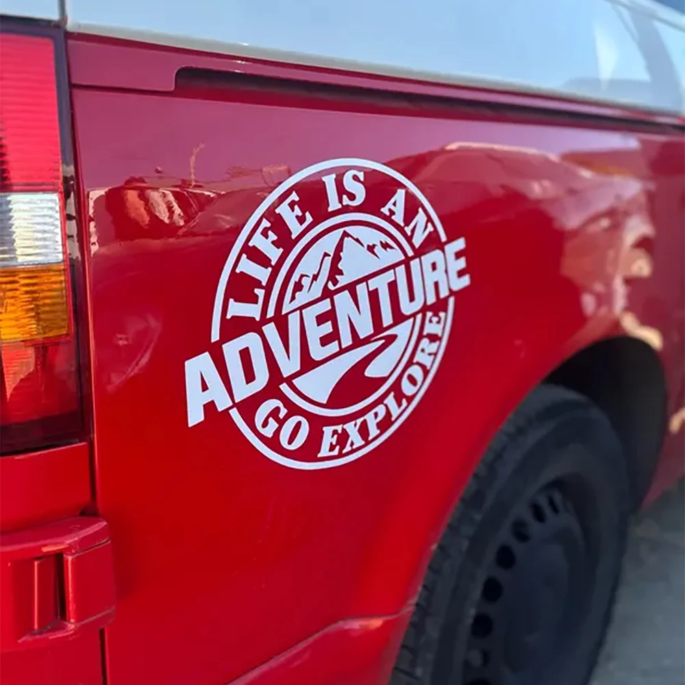 Car Vinyl Decal Life Is An Adventure Sticker Waterproof Removable for Car Motorcycle Auto Body Decoration
Car Vinyl Decal Life Is An Adventure Sticker Waterproof Removable for Car Motorcycle Auto Body Decoration